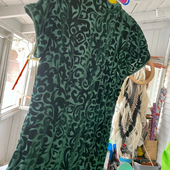 Chinese midi w/ Shantung collar - Picture 5 of 5